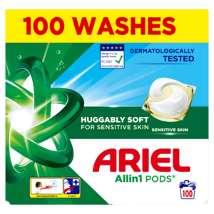 ARIEL Kapsle na praní Sensitive Box 100 praní obraz