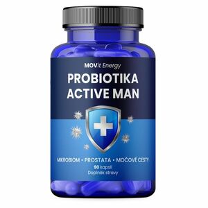MOVIT Probiotika ACTIVE MAN 90 kapslí obraz