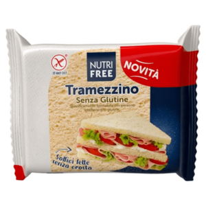 NUTRIFREE Tramezzino chléb bez kůrky 160 g obraz
