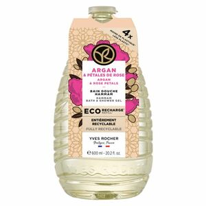 YVES ROCHER Sprchový gel Argan & růže 600 ml obraz