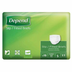 DEPEND® Plenkové kalhotky Slip Super velikost S 15 kusů obraz