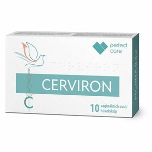 CERVIRON 10 vaginálních ovulí obraz