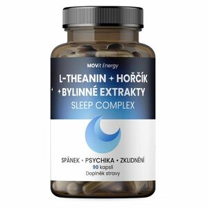 MOVIT Sleep Complex L-Theanin + Hořčík + Bylinné extrakty 90 kapslí obraz