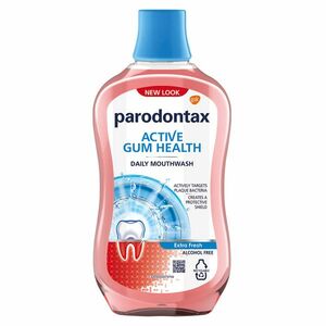 PARODONTAX Daily Gum Care Ústní voda Extra Fresh 500 ml obraz