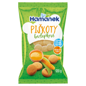 HAMÁNEK Bezlepkové piškoty 120 g obraz