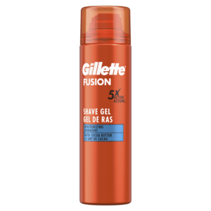 GILLETTE Fusion5 Hydratační pánský gel na holení 200 ml obraz