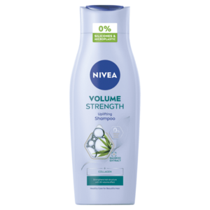NIVEA Volume&Strength Pečující šampon 400 ml obraz