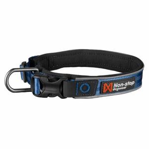 NON-STOP Dogwear Roam obojek pro psy modrý 1 ks, Velikost: XS obraz