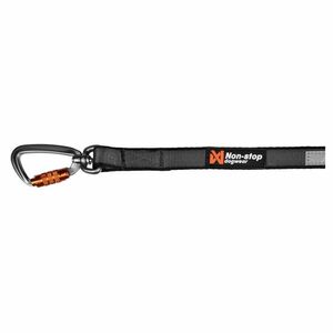NON-STOP Dogwear Move leash vodítko pro psy černá 1 ks, Tloušťka vodítka (mm): 15 obraz
