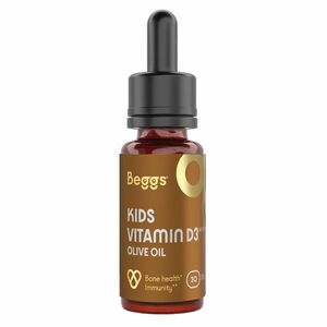BEGGS Kids vitamin D3 400 IU olive oil BIO 30 ml obraz