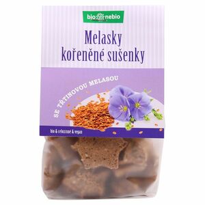BIO NEBIO Melasky celozrnné sušenky BIO 130 g obraz