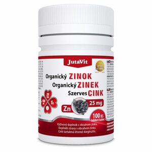 JUTAVIT Organický Zinek 25 mg 100 tablet obraz