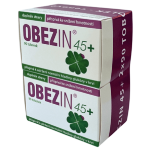 OBEZIN 45+ měsíční hubnoucí kúra 2x90 tobolek obraz