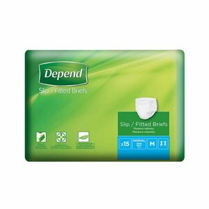 DEPEND® Plenkové kalhotky Slip Normal velikost M 15 kusů obraz