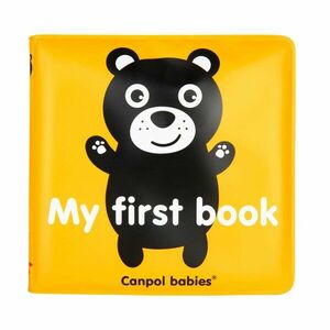 CANPOL BABIES Měkká knížka pískací obraz