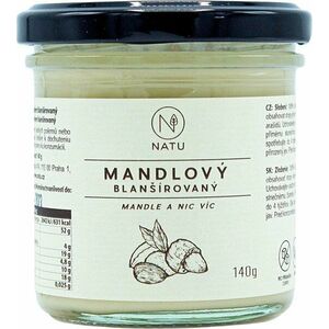NATU Mandlový krém blanšírovaný 140 g obraz