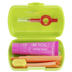 CURAPROX Travel set zelený obraz