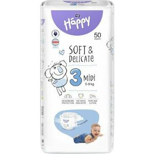 BELLA Baby HAPPY Soft&Delicate Midi 50 ks obraz