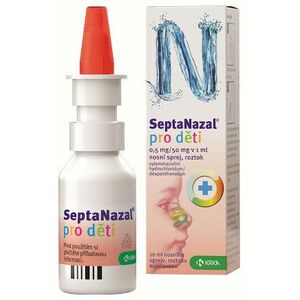 SEPTANAZAL děti 0.5 mg nosní sprej 10 ml obraz
