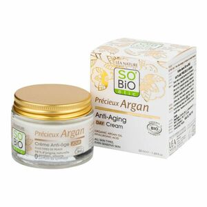 SO´BIO ÉTIC Krém denní Anti-age Precieux Argan BIO 50 ml obraz