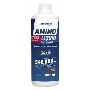 ENERGYBODY Amino Liquid cherry 1000 ml obraz