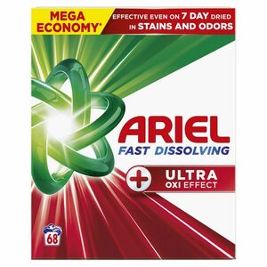 ARIEL Prací prášek, + Ultra Oxi Effect, 68 praní, 3.74 kg obraz