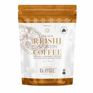RA HYGGE BIO zrnková káva Peru Arabica REISHI 227 g obraz