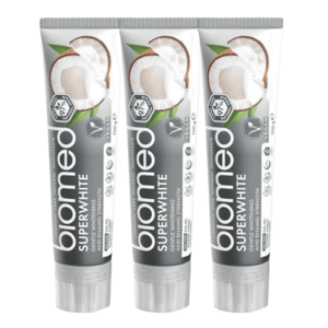 BIOMED Superwhite zubní pasta 3 x 100 g obraz