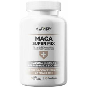 ALIVER Maca super mix 120 kapslí obraz