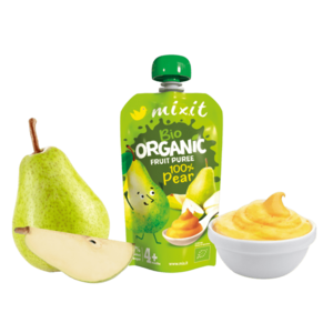 MIXIT BIO ovocná kapsička – 100% Hruška 100 g obraz