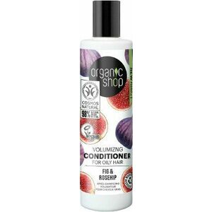 ORGANIC SHOP Objemový kondicionér na mastné vlasy Fíky a šípek 280 ml obraz