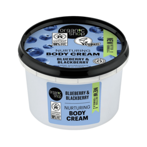 ORGANIC SHOP Vyživující tělový krém Ostružina a borůvka 250 ml obraz