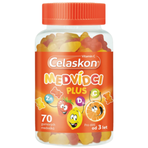 CELASKON MEDVÍDCI PLUS pro děti od 3 let 70 ks obraz