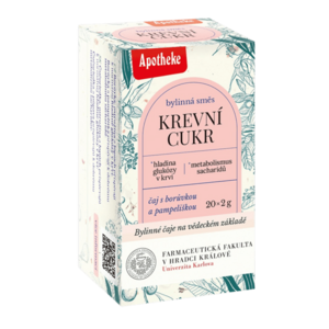 APOTHEKE Čaj Krevní cukr Farmaceutická fakulta 20 x 2 g obraz