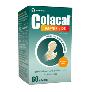 COLACAL Vápník + D3 60 tobolek obraz