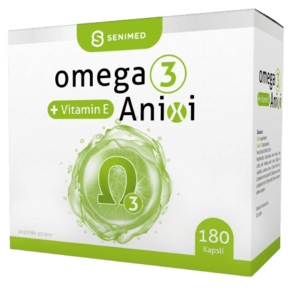 SENIMED Anixi omega 3 + Vitamin E 180 kapslí obraz