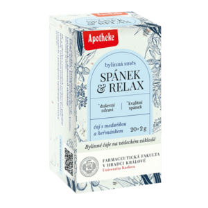 APOTHEKE Čaj Spánek a relax Farmaceutická fakulta 20 x 2 g obraz