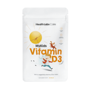 HEALTH LABS CARE My Kids Vitamin D3 - želé bonbony bez přidaného cukru 60 ks obraz