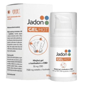 JADON gel HOT Hřejivý gel s kostivalem a CBD 50 g obraz