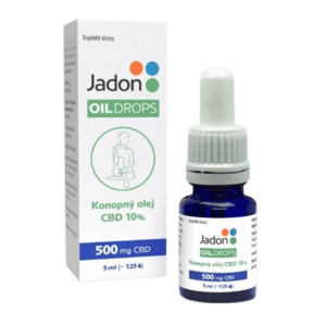 JADON Oil Drops Konopný olej CBD 10% 5 ml obraz