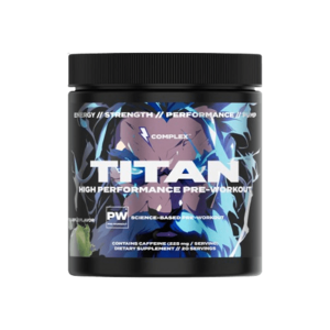 COMPLEX Titan Pre-workout - Green Apple 400 g obraz