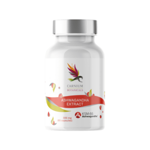 CARNIUM BOTANICALS Ashwagandha Extract KSM-66 60 kapslí obraz