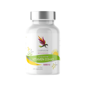 CARNIUM BOTANICALS Vitamín D3 + K2 30 kapslí obraz