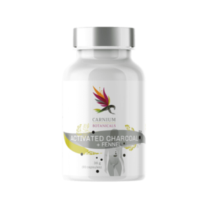 CARNIUM BOTANICALS Aktivní uhlí s fenyklem 90 kapslí obraz