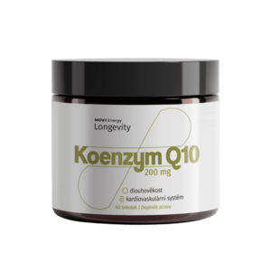 MOVIT ENERGY LONGEVITY - Koenzym Q10 200 mg Extra Strong, 60 tobolek obraz