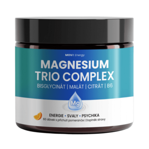 MOVIT ENERGY Magnesium Trio Complex Drink, pomeranč 6 g obraz