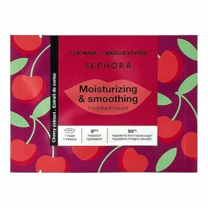 SEPHORA COLLECTION - Třešňová maska na rty - hydratované a vyhlazené rty za 5 minut obraz