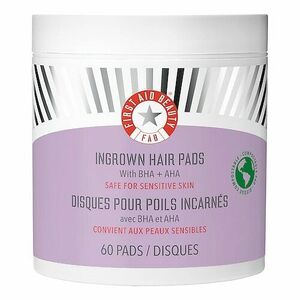FIRST AID BEAUTY - Ingrown Hair Pads – Kompostovatelné tamponky na zarostlé chloupky, 60 ks obraz