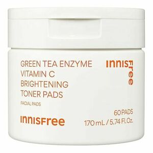 INNISFREE - Vitamin C Green Tea Enzyme Brightening Pads – Rozjasňujicí polštářky obraz