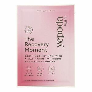 YEPODA - The Recovery Moment – Zklidňující látková maska s niacinamidem obraz